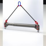 Adjustable aluminum spreader bar