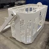 Suspended aluminum man basket